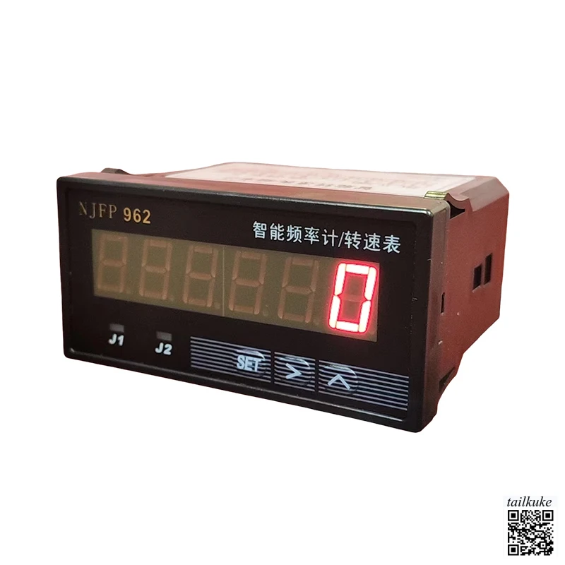 

Digital Tachometer, Upper and Lower Line Control, Speedometer, 2 Sets Relay Output, NJFP962 Frequency Meter