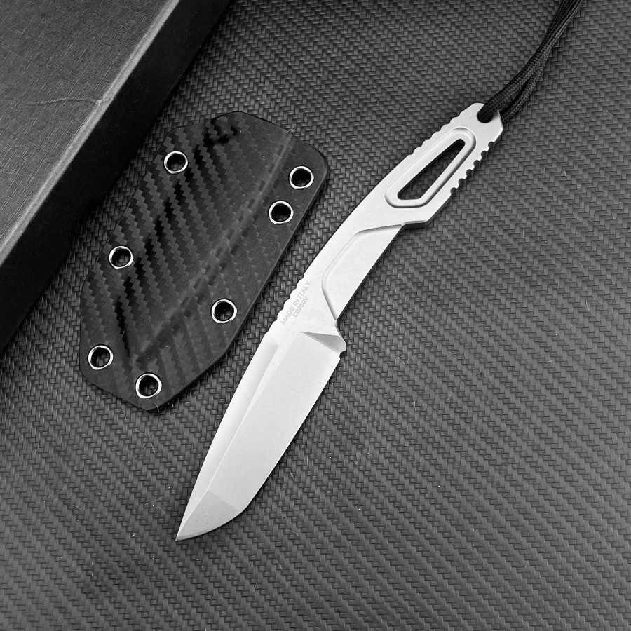 

RAO High Hardness Straight Knife 8Cr13Mov Steel Blade Outdoor Tactical Hunting Knife Camping Survival EDC Cutting Knife