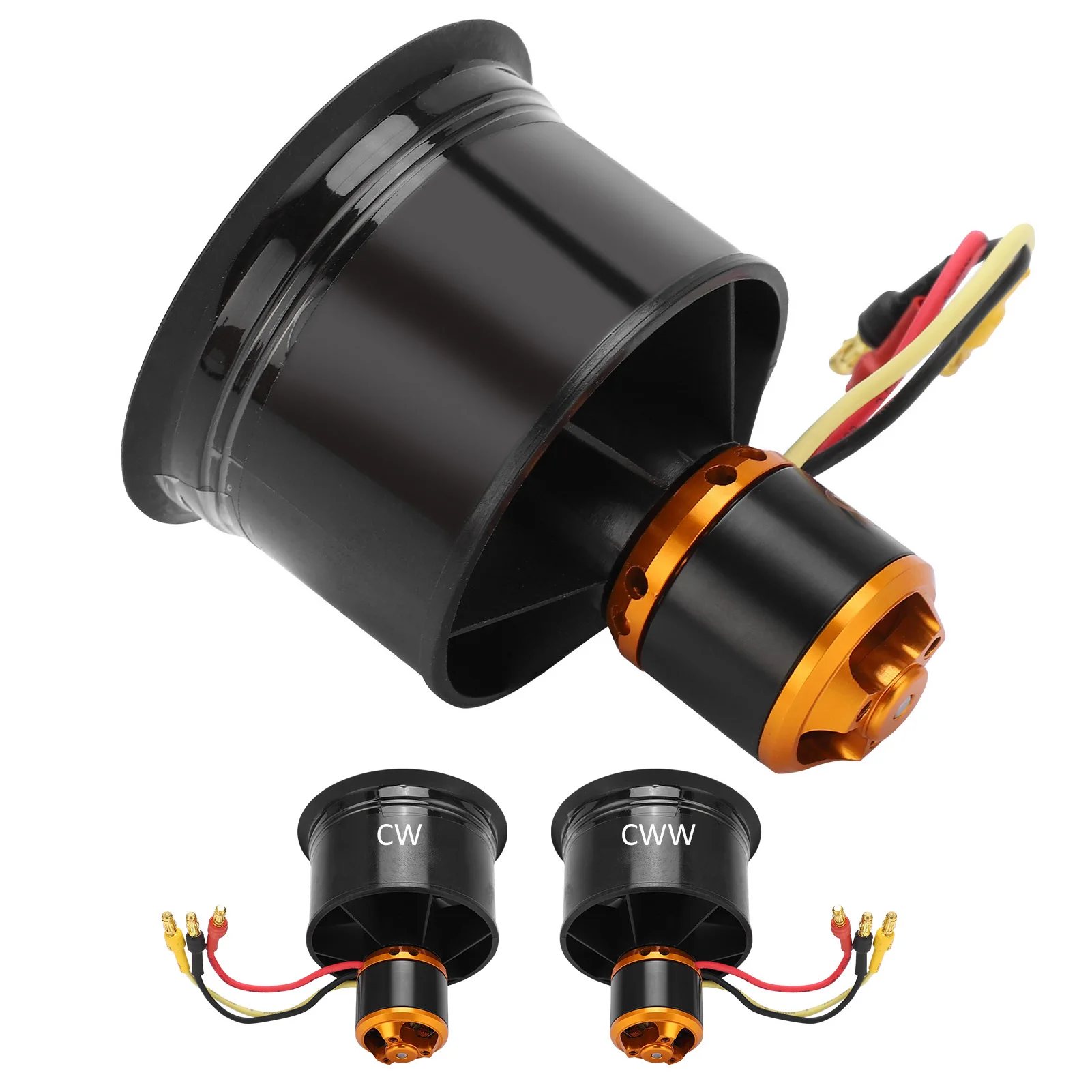 

12 Blades QX‑Motor for RC Airplane QXMotor 50mm EDF 12 Blades Ducted Fan with QF26114600KV 34S Brushless Motor for RC Airplane