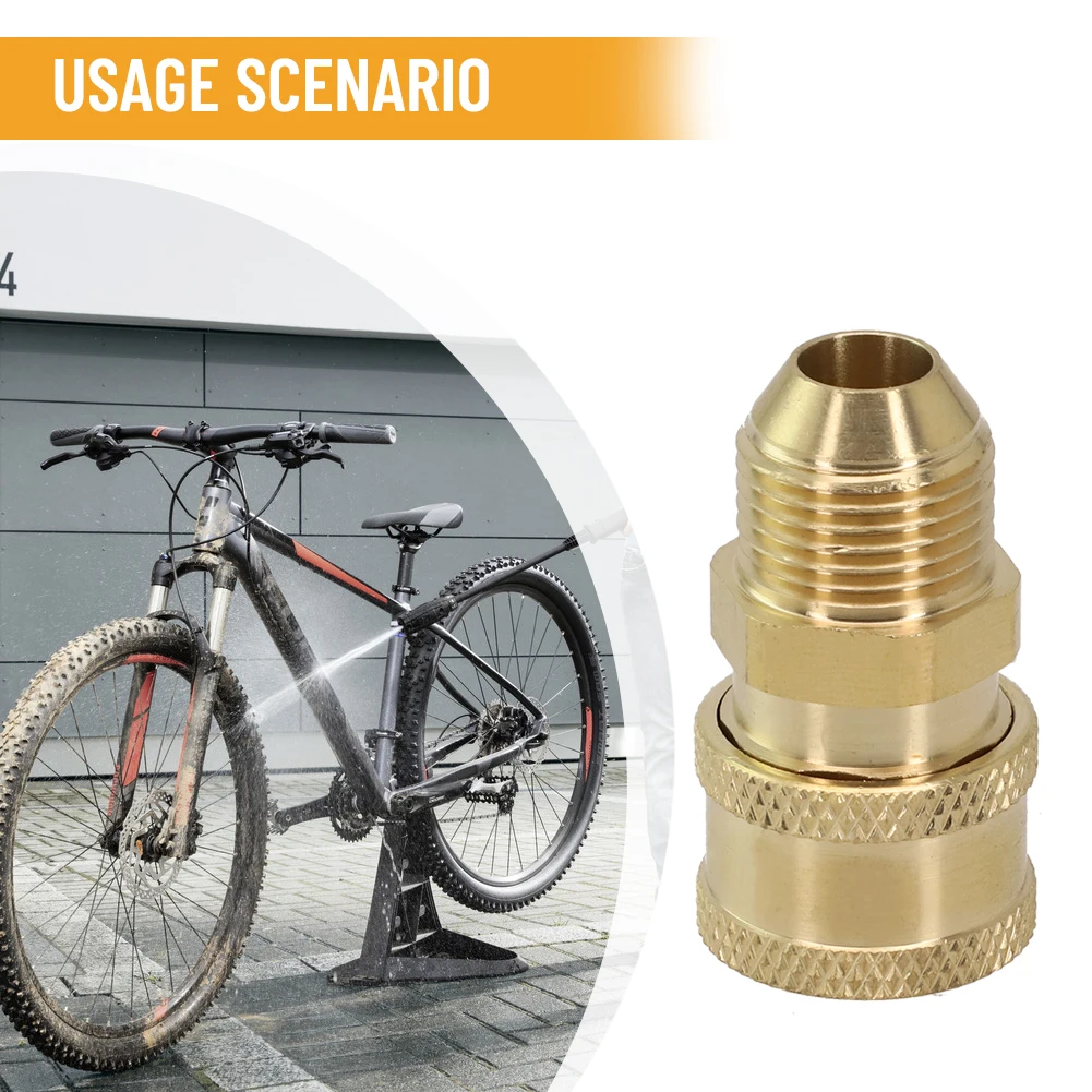 1/4 Inch Quick Release Connector Coupler Fitting For High Pressure Washer & Hose 1/4 Inch Quick Release Connector Coupler