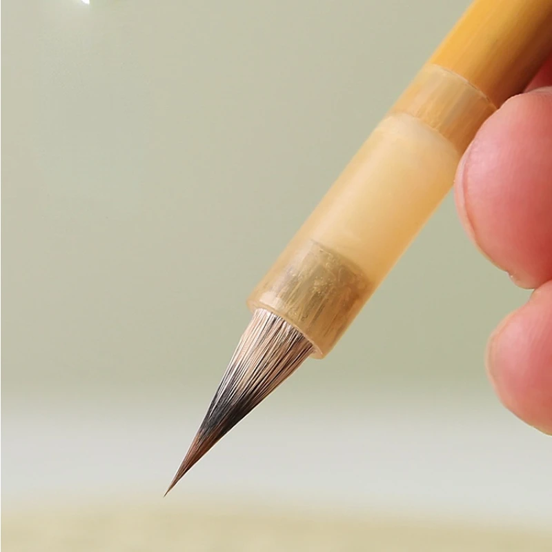 Rabbit Mixed Hair Brush Professional Small Regular Script Brush Chinese Calligraphy Brush Pen Watercolor Gongbi Drawing Brushes