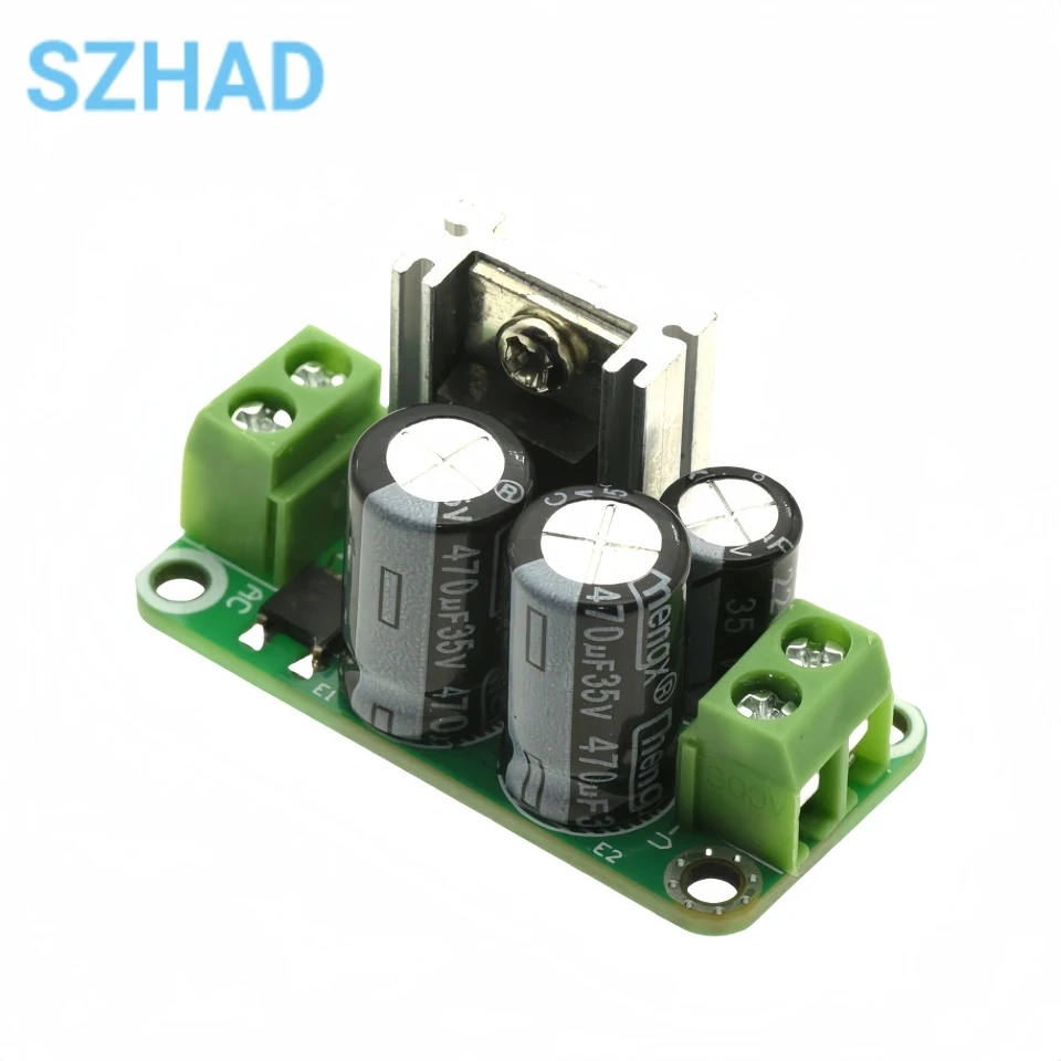 Single Regulated Power Supply Module DC 5V 9V 12V 15V 24V Rectifier Filter Board