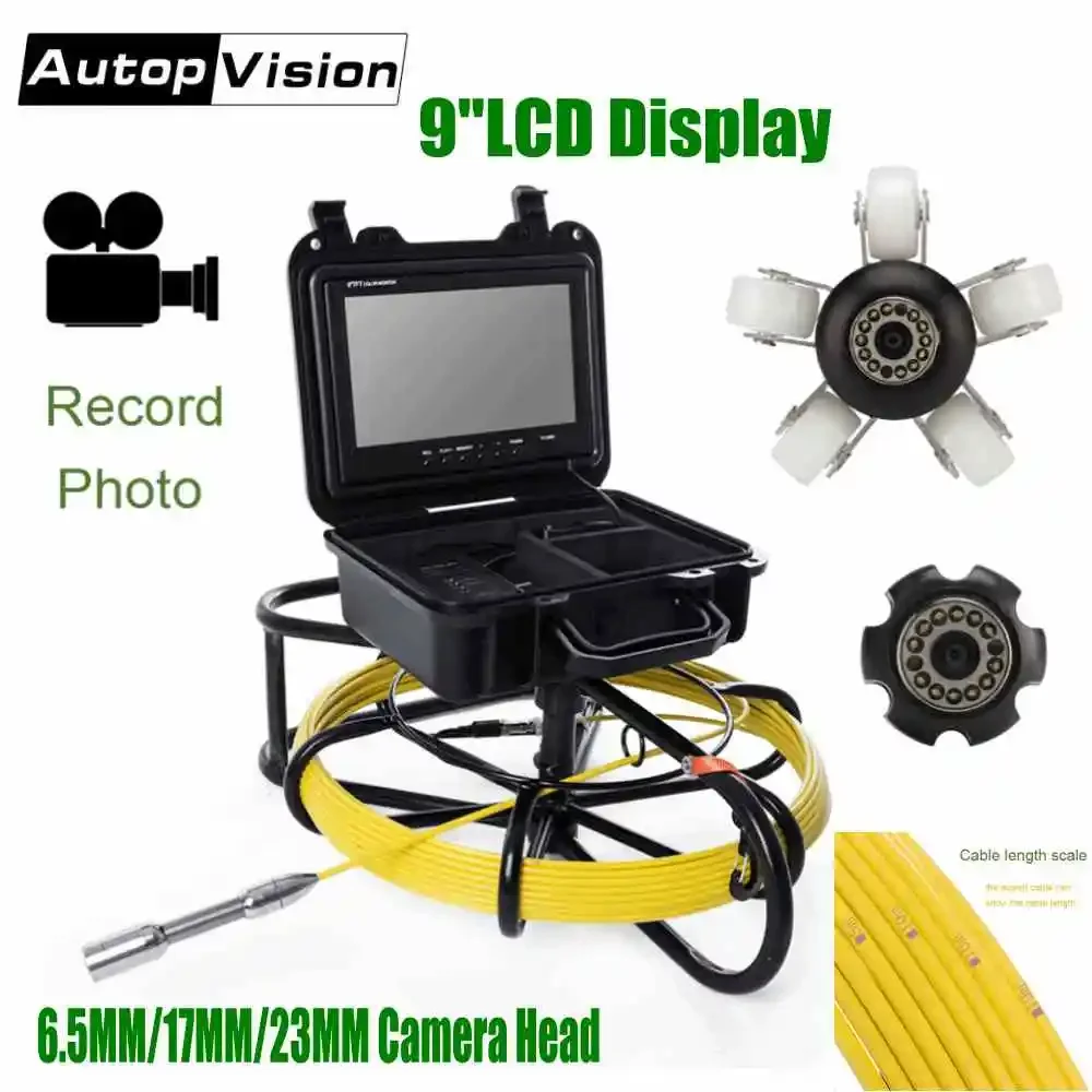 20M Sewer Pipe Inspection Camera System 9