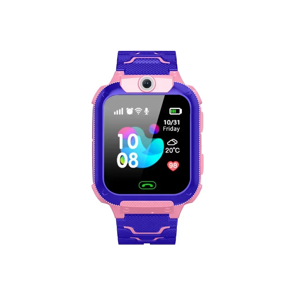 Lenov 5G Kinder-Smartwatch mit Kamera, GPS-Ortung, SIM-Karte, SOS, wasserdicht, Videoanruf-Funktion, Geschenk für Jungen und Mädchen.