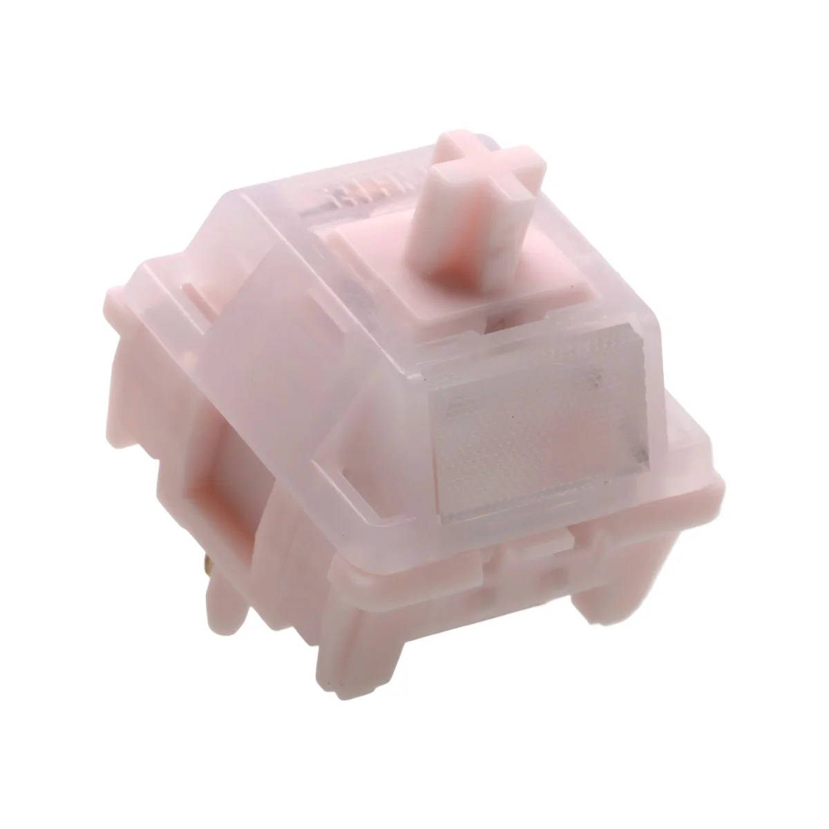 Peach Pink Silent Linear Switches 42g Pre-Lubed 5-Pin HotSwap POM+TPE Stem HMX for MX Mechanical Keyboard