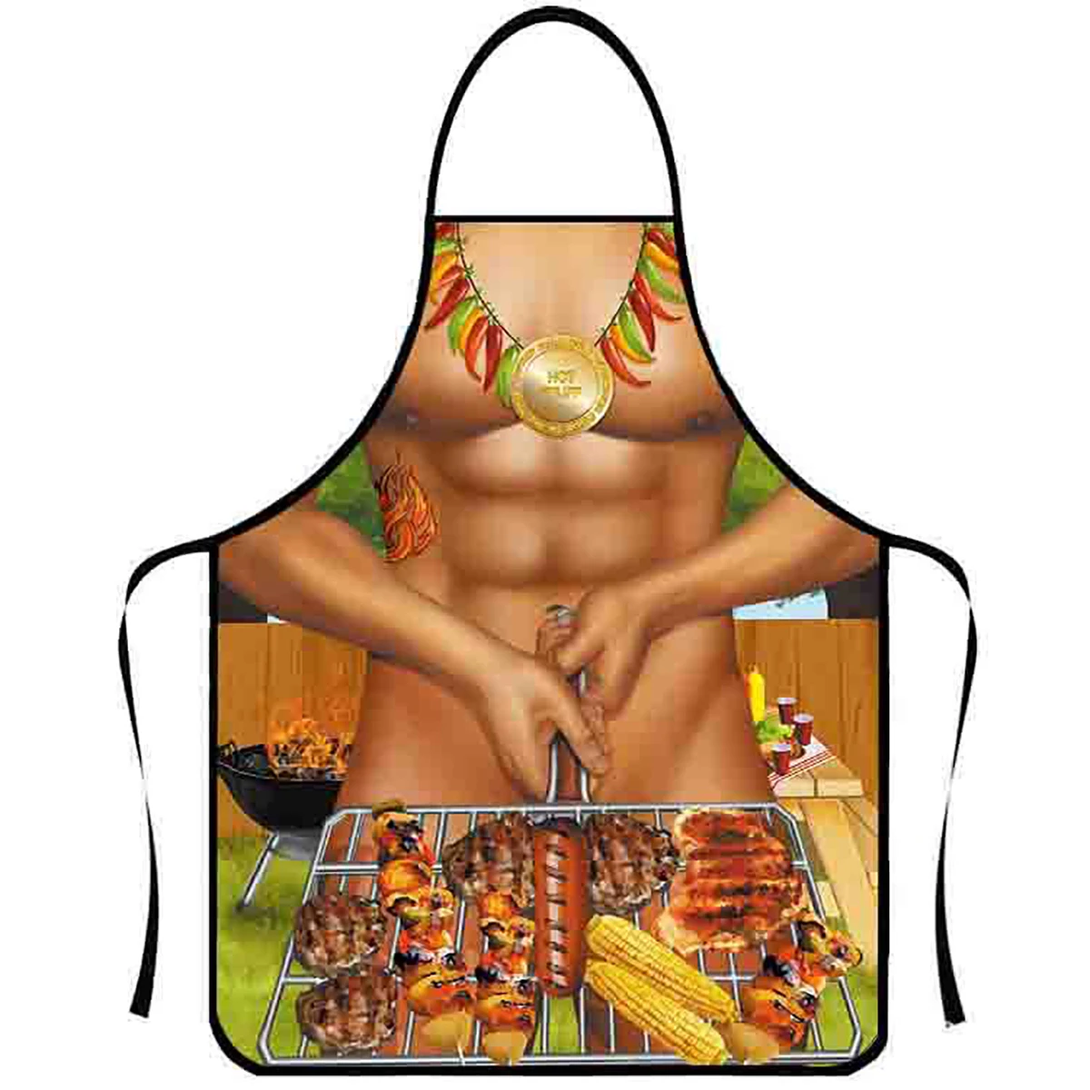 Kitchen Apron Funny Chef Cooking Gag Gift Creative Funny Baking Party Aprons for Men Women