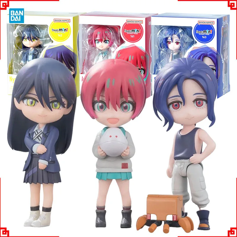 

Bandai Gundam GquuuuuuX Anime Figure Figuarts Mini Amate Yuzuriha Machu Shuji Lto Nyaan Action Figures High Poseability Toys