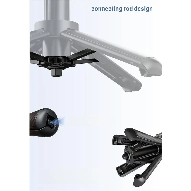 1 conjunto de suporte magnético para telefone com controle sem fio Bluetooth 4 em 1 mini bastão de selfie magnético multifuncional com 360 °   Rotação