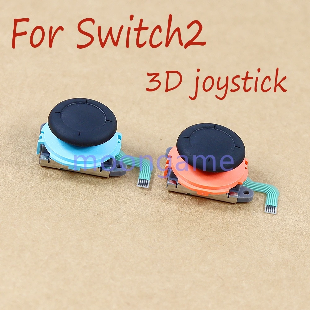 1pc/set Replacement Original Orange Blue Joystick For Switch 2 NS2 Controller Left Right 3D Analog Stick Joystick