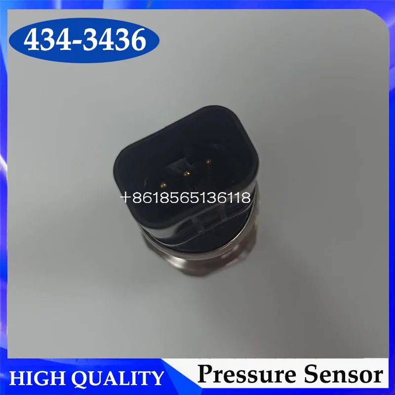 Excavator Parts 434-3436 4343436 Hydraulic Pump Main Pump High Pressure Sensor For CAT E315D 320D 323D 336D