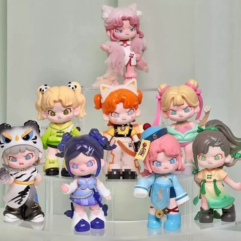 DORA "No Taboos" Series Five Generation Dora Blind Box Trendy Toy Handmade Ornament Gift Chinese Style Ornament