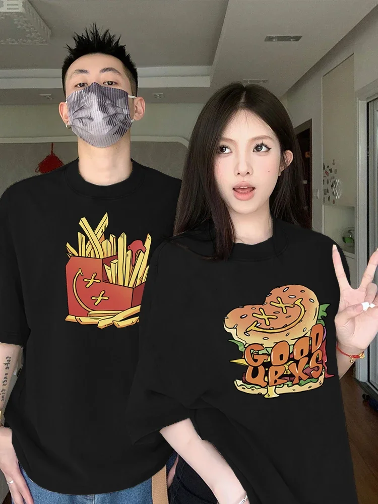 2024  Lovers Couple T Women Men Newest Valentines Gift Printing Mr Mrs Couple Summer Matching Clothes for Lovershirt