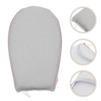 Handheld Mini Ironing Board Pad Heat-resistant Sponge Travel Size Portable Steamer Mitt Gloves Clothes Press Mat