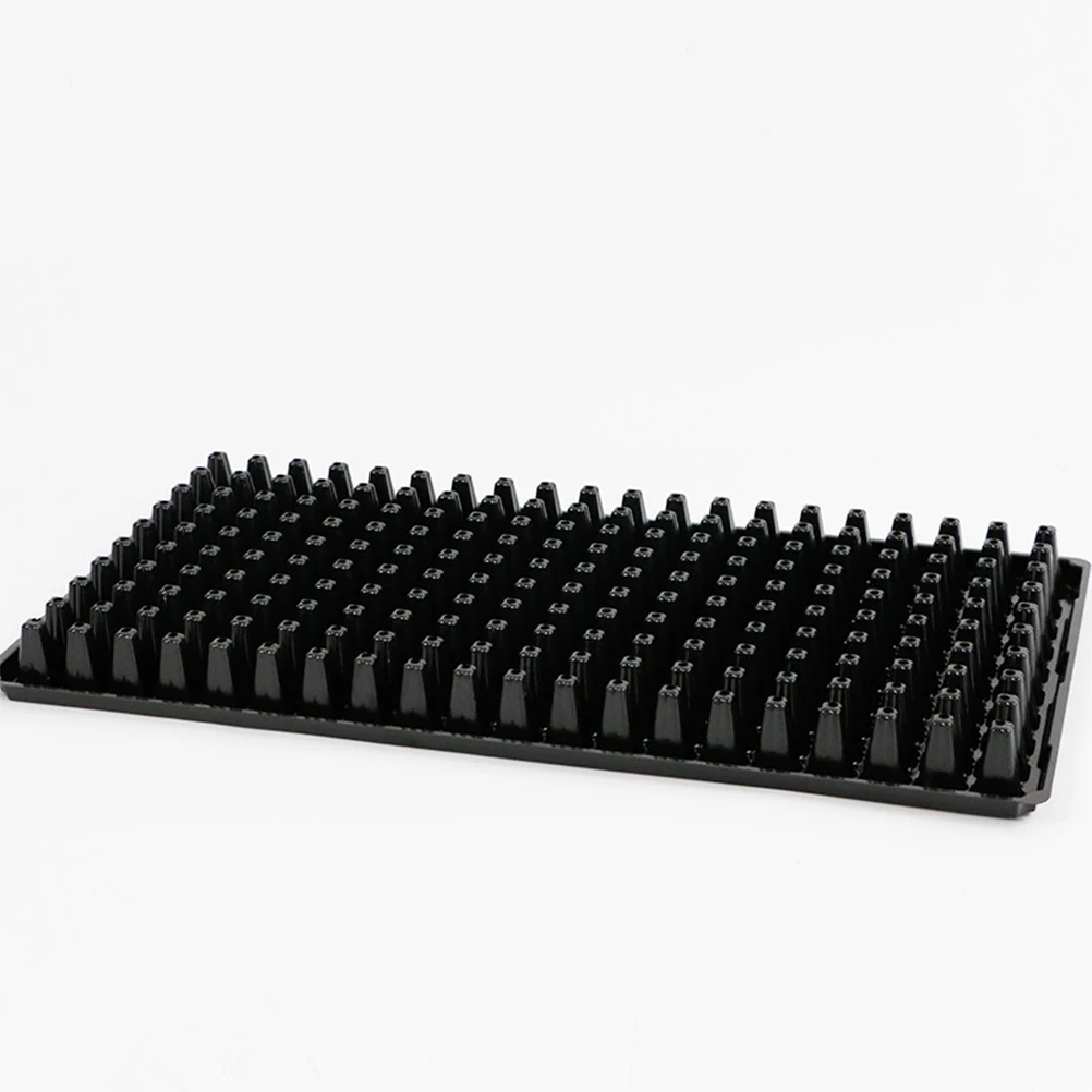 

5 pcs Seedling Tray 200 Cells Greenhouse Growing Trays Accessories Plastic Lightweight Ventilated Gardening Sprout Propagator