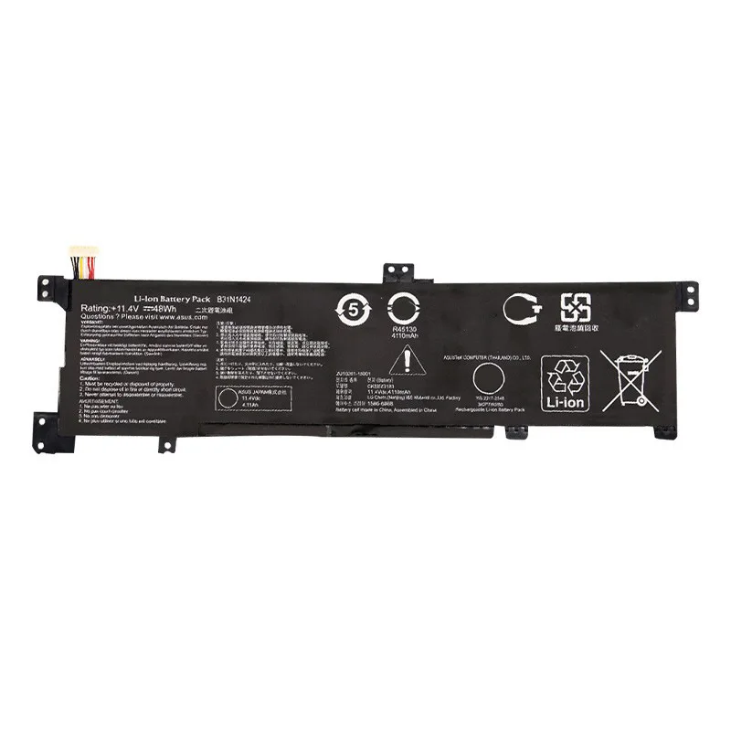 

11.4V 48Wh B31N1424 Laptop Battery for ASUS A400U A401U A401L K401L K401LB K401LB5010 K401LB5500 K401LB5200 K401U V405L U4000