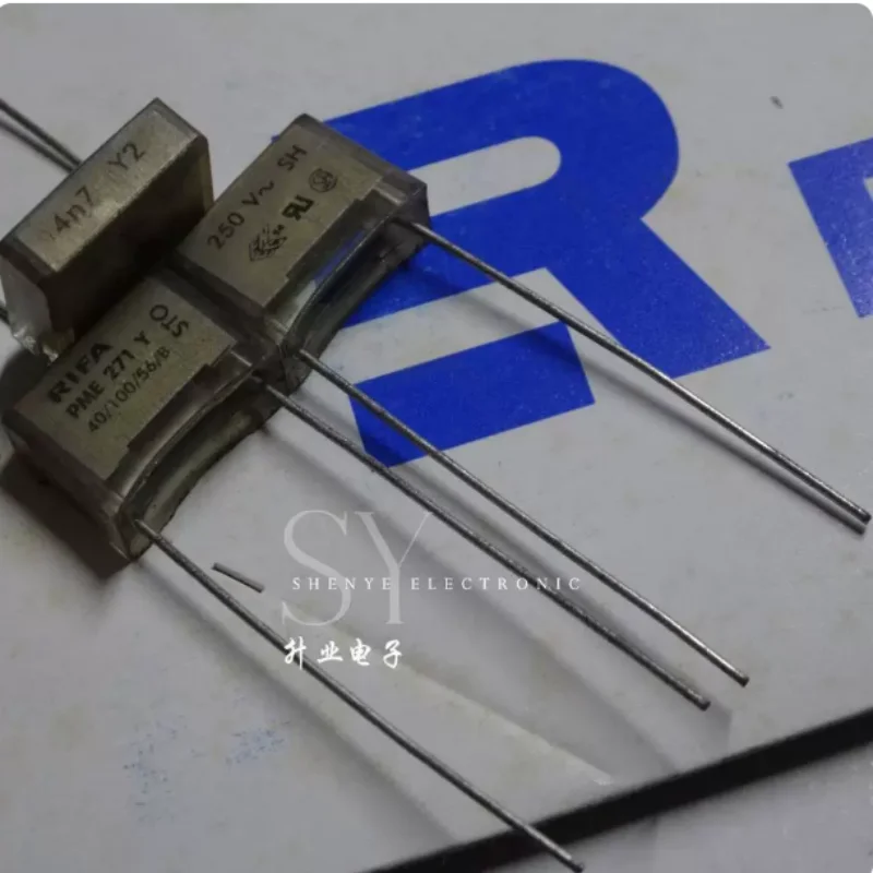 10pcs-100pcs RIFA PME271 0.0047uf/250vAC 4.7nf 4700pf 4n7 brand new long legged thin film capacitor