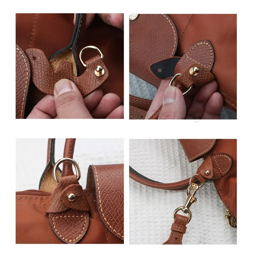 NEW Bag Adjustable Shoulder Strap for Longchamp Small Short Handle Bag Modified Messenger Strap Real Leather