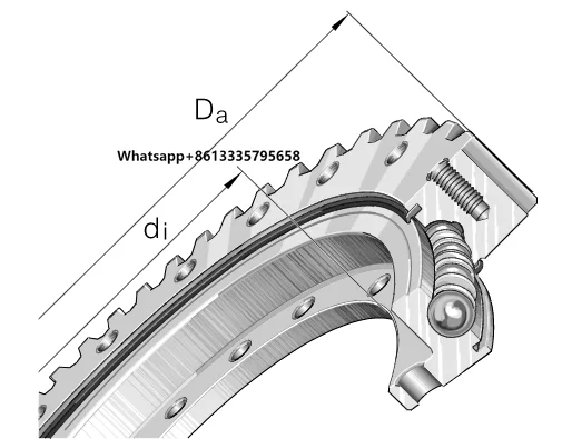 

EFANT Four Point Angular Contact Ball Bearing 011.20.315 Slewing Swing Ring Bearing Small Slewing Gear Bearing