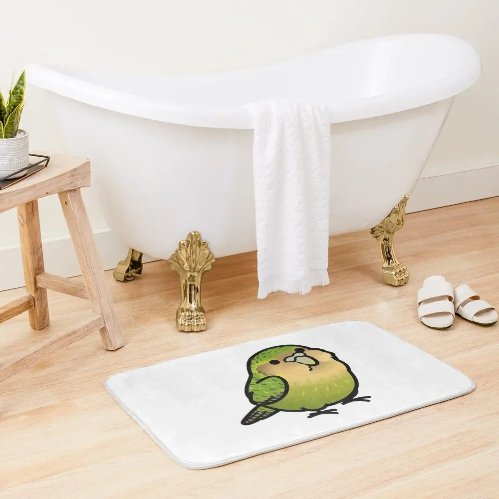 

Chubby Kakapo Bath Mat For Toilet Hallway Carpet Slip-Resistant Anti Slip Bath Stickers Mat