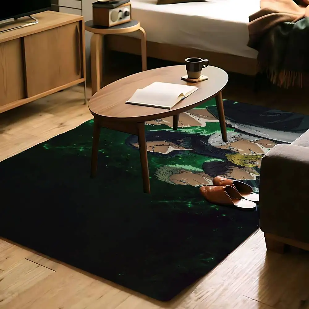 أنيمي W-الرياح قواطع الكلمة حصيرة المنزل الكلمة حصيرة لمدخل غرفة نوم الحمام أبواب الحمامات ماصة عدم الانزلاق القدم الحصير #3