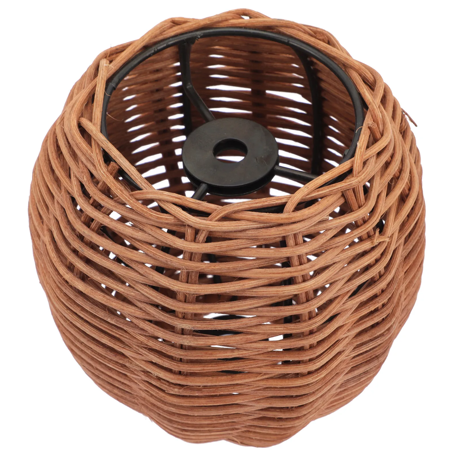 

Rattan Lamp Shade Retro Woven Lampshade Table Lamp Base Decorative Lighting Warm Atmosphere Home Shop Dormitory Hotel Ceiling
