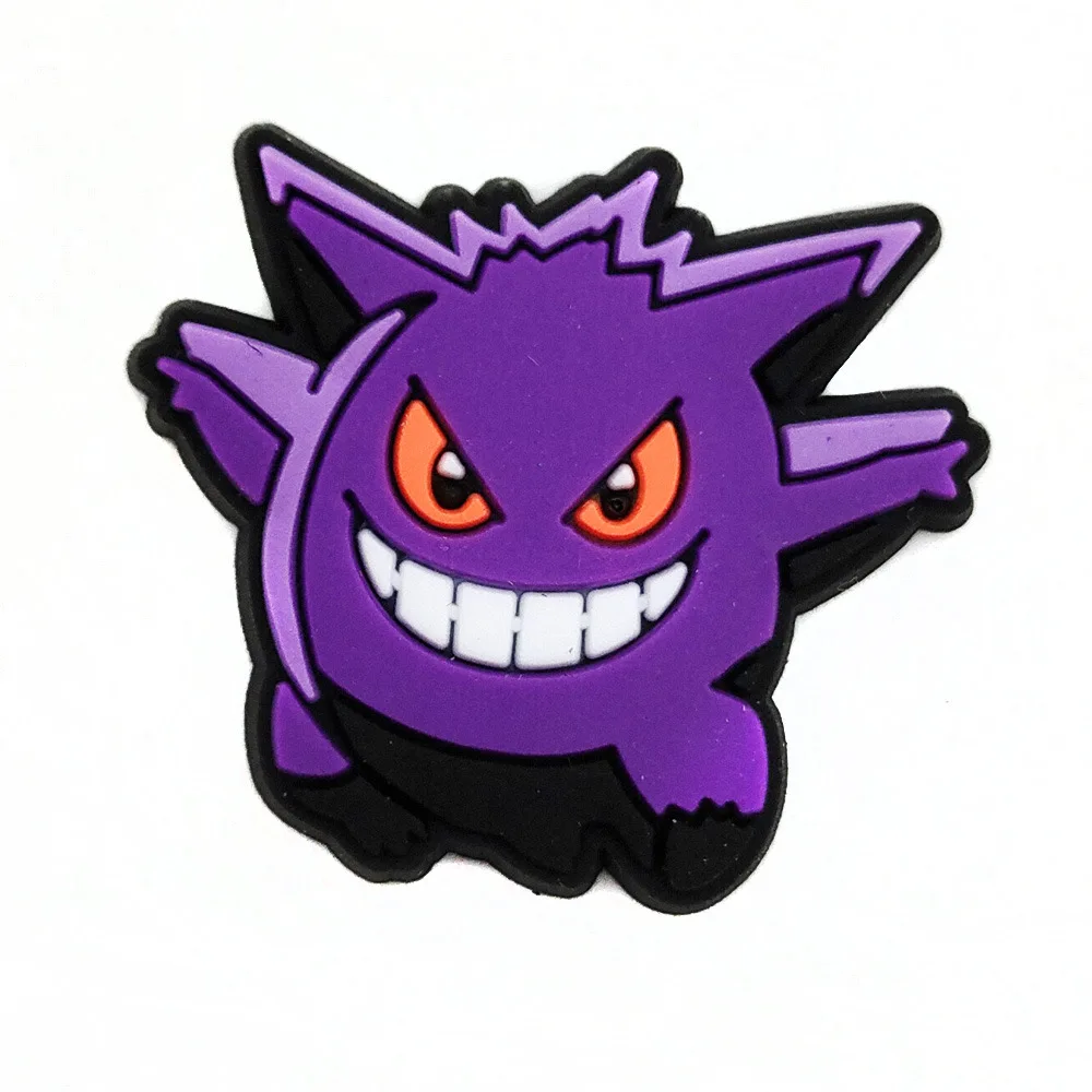 20-100Pcs Potdemiel Pokemon Schuh Charms Zubehör DIY Blase Rutschen Clogs Sandale Schuh Schnalle Dekoration Für Kinder Weihnachten geschenke – Detail 19
