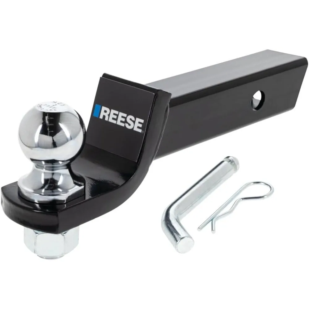 

21536 Trailer Hitch Ball Mount Starter Kit, Fits 2 Inch Square Receiver, 2 Inch Drop, 6,000 lbs. Capacity, Includes 2 Inch Trai