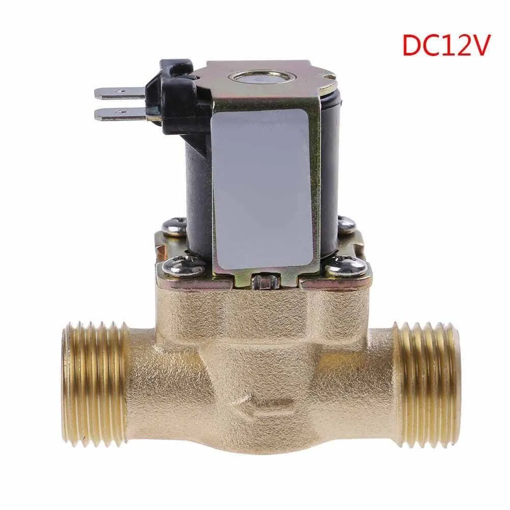 All-Copper 4-Way Solenoid Valve for Temperature-Stable Mixing in Solar Domestic Hot Water Installations and Recirculation Loops