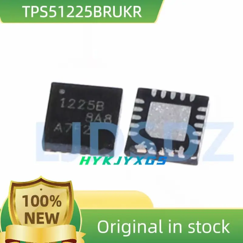 (5piece) 100% New  TPS51225BRUKR 1225B 51225B TPS51225B QFN-20 Chipset SMD IC chip