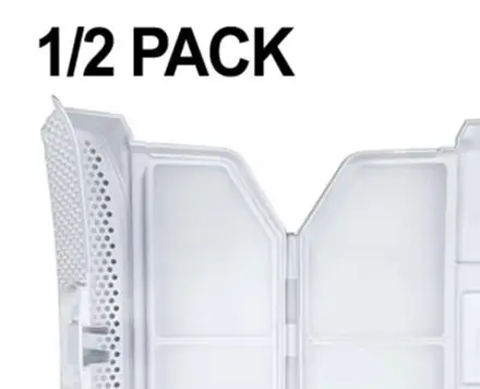 

1/2 Filter, Filter Bag, Lint Screen For Bosch For Siemens 752387 IQ500 IQ700, Compatible With ISensorics Extra Class Accessories