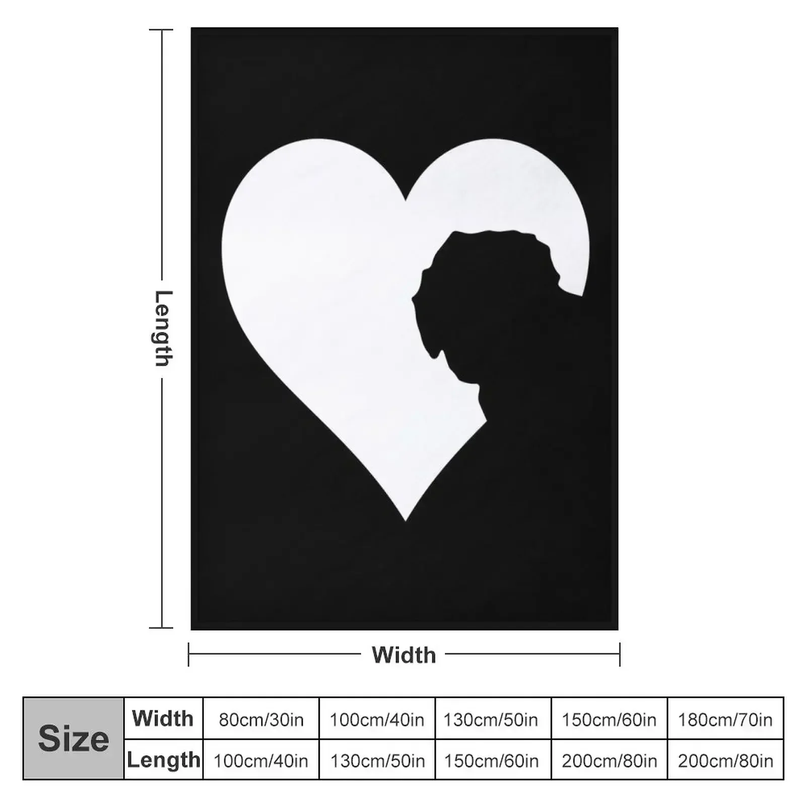 The Heart of the Labradoodle Lover Throw Blanket Weighted Beautifuls Custom Sofas Thermals For Travel Sleeping Bag Blankets