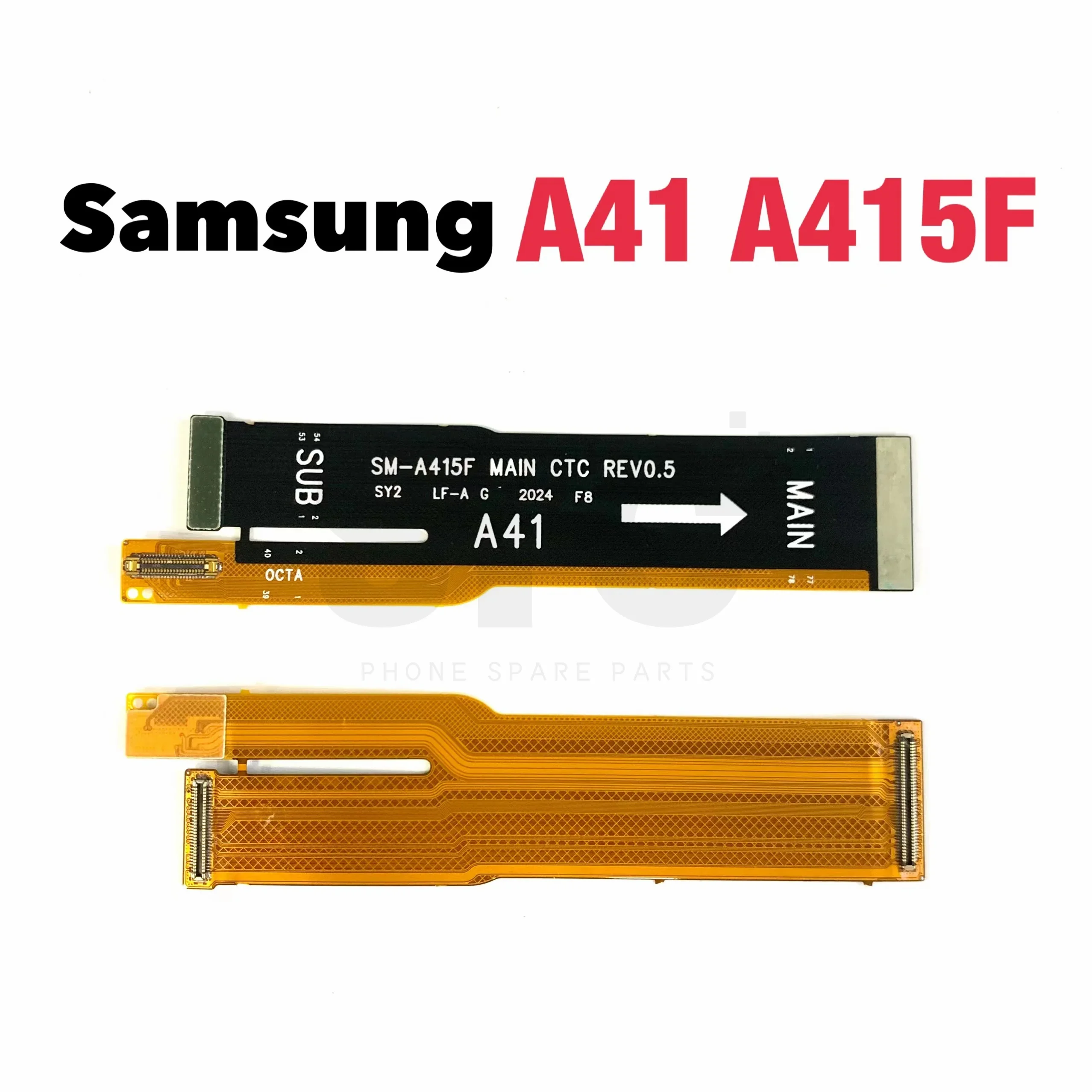 1Pcs Main Board Motherboard Flex For Samsung A21 A21S A31 A41 A51 A71 M51 Flex Placa Logic Board Replacment Parts