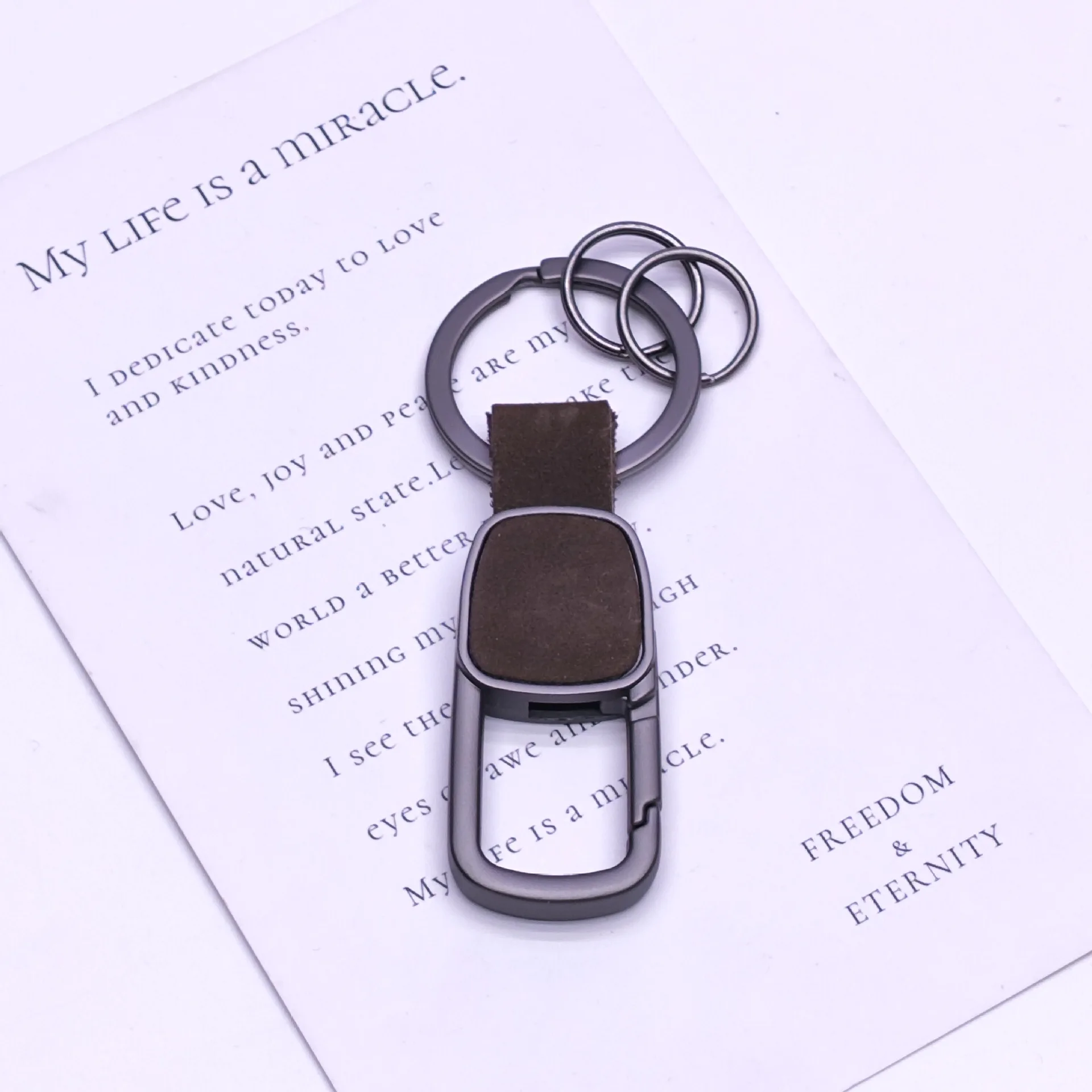 

Custom Metal Bag Cute Key Ring Pendant Display Hook Making Supplies Rings for Keychain Accessories Keyring Holder Charm Gift