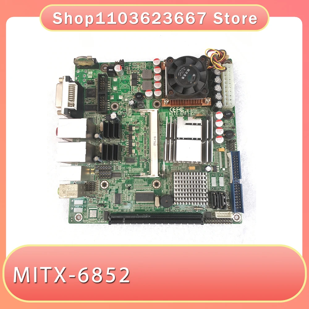 

Industrial Control Motherboard Dual Mini-ITX Network Port MITX-6852