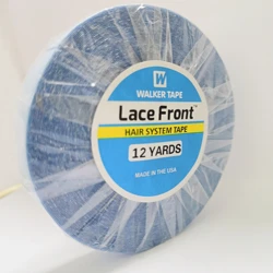 Hair System Tape Double Side Walker Tape Ultra Hold Hair Extension Tapes For Lace Closure 1 Cm 12Yards/Roll Lace Front Wig Glue