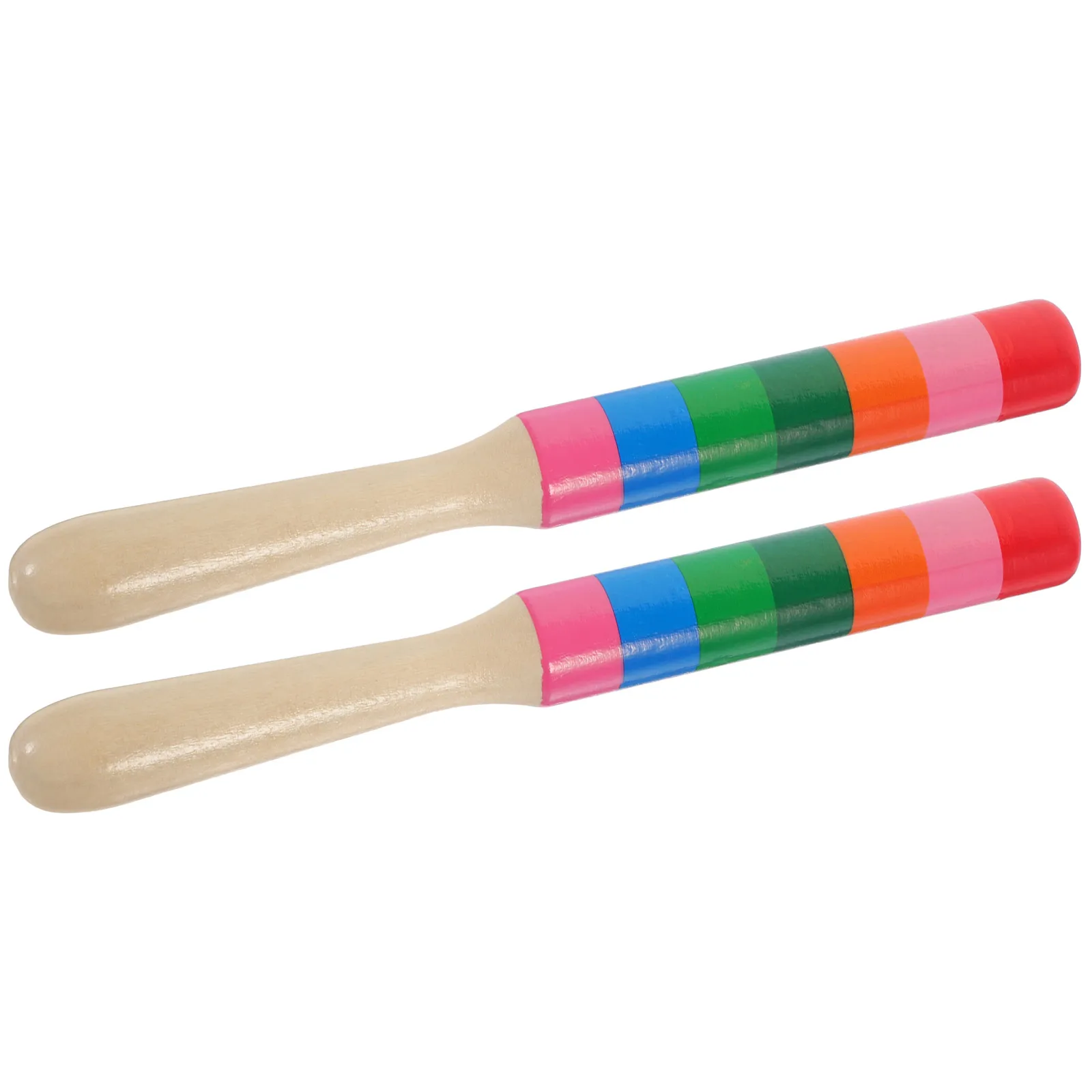 

Rhythm Sticks Percussion Instrument Wooden Music Sticks Kids Toys Seven Colors Vibrant Sound Professional Performance Long Use