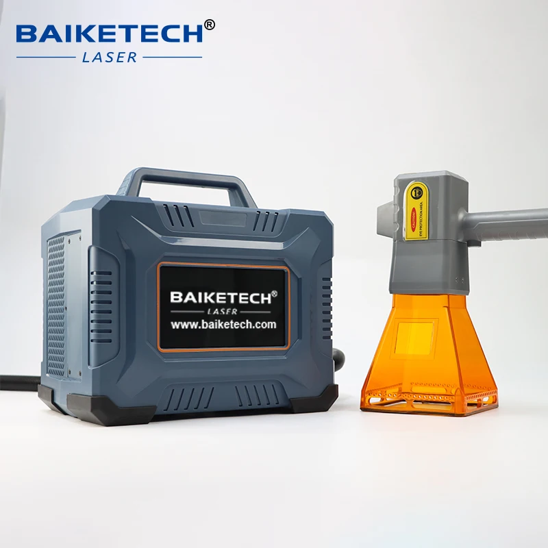 NEW Handheld Laser Marker, Portable Engraver for Metal Plastic Wood, Fiber Source, Lightweight for On-Site Industrial Us view 2