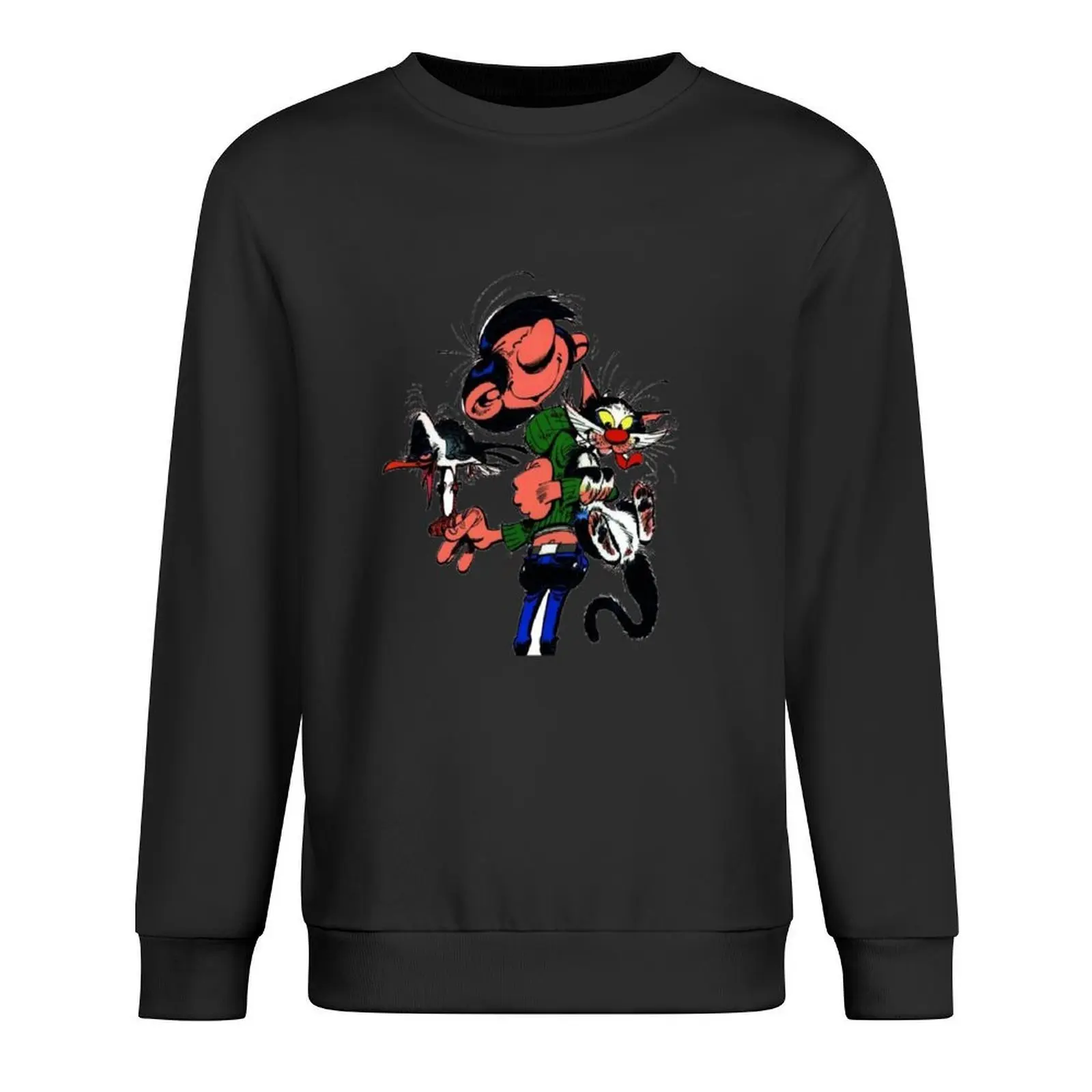 

Gaston lagaffe Pullover autumn new products men's winter sweater men's sweat-shirt set mens clothing hooded sweatshirt