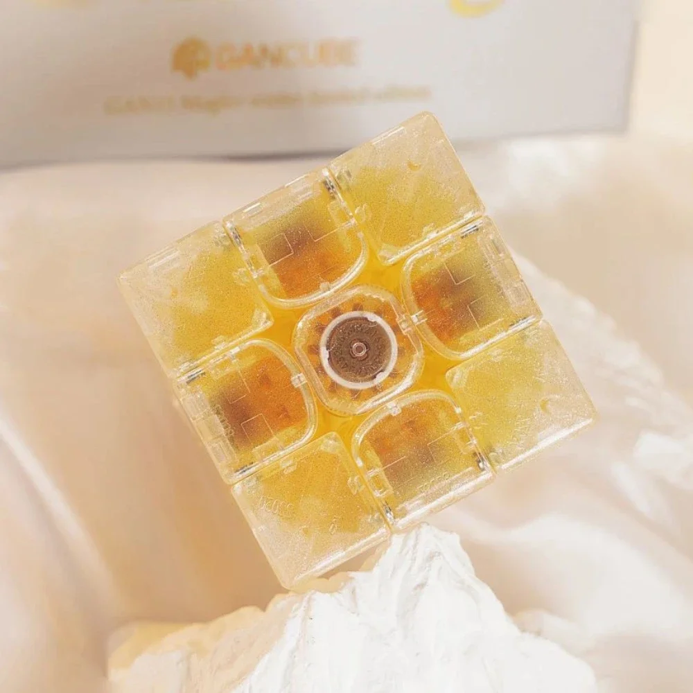 Gan 15 Maglev – Cube de vitesse magnétique UV, édition limitée, Collection magique, sans autocollant, professionnel, hiver 2024