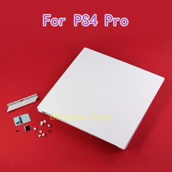 1set Full Housing Shell Case with labels For PS4 pro Console White Color Housing Case House Shell