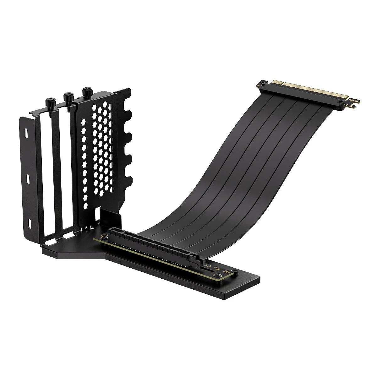 Imagem -06 - Teucer-kit Suporte de Montagem Vertical Cabo de Extensão Suporte de Montagem Gpu Pci-e 4.0x16 200 mm