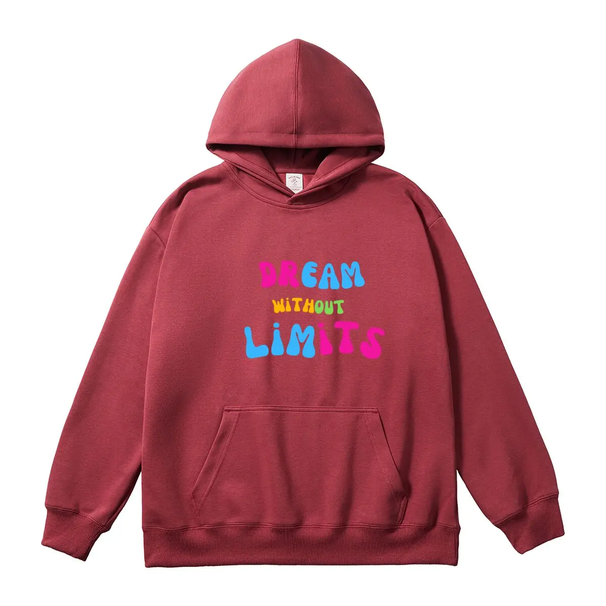 Women's Hooded Pullover Oversized Hoodies Colorful Graphic Printed Autumn Thick Sportswear Classic Female Sweatshirt