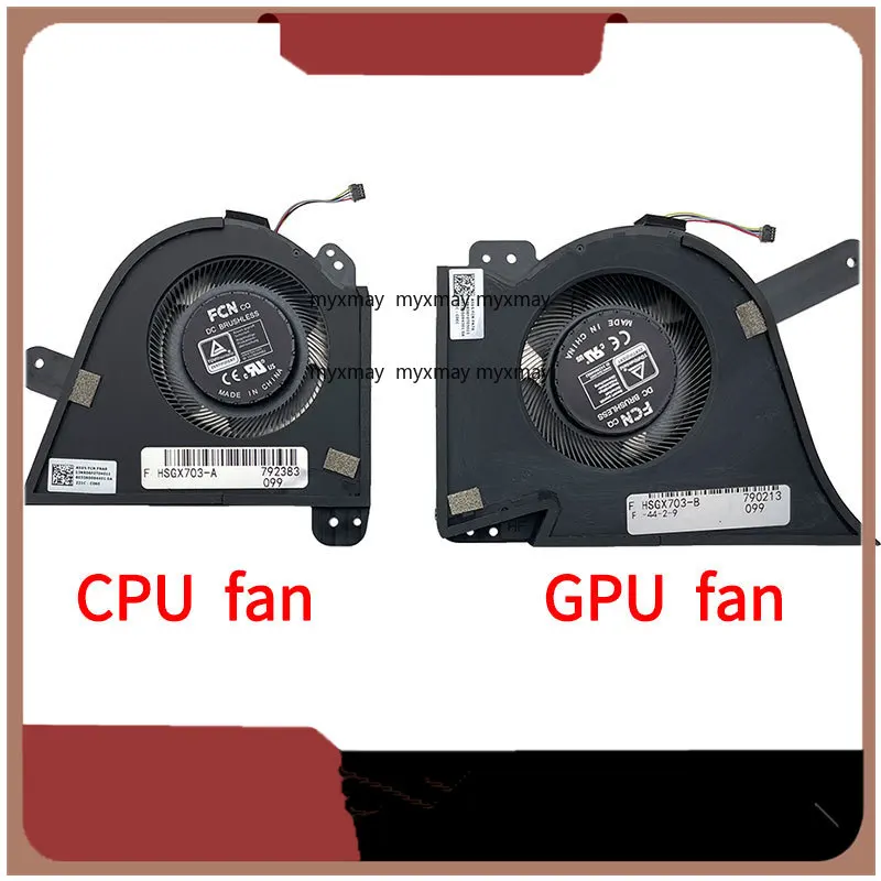 

New Laptop CPU GPU Cooling Fan For ASUS Plus 5 ROG GX703 GX703HS GX703H GX703HM