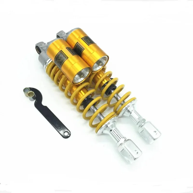 Picture 7: Universal Motorcycle Nitrogen Air Rear Shock Absorber 320mm 340mm for Yamaha Scooter Quad BWS XMAX Aerox