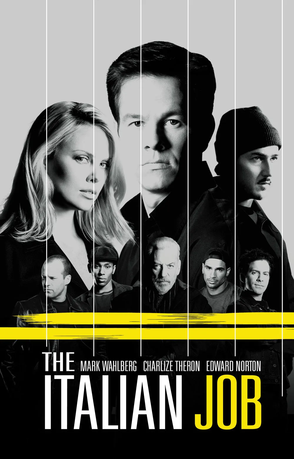 Film The Italian Job (2003) Wanddecoratie Rome Decoratie