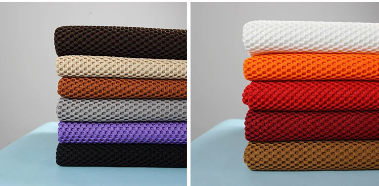 Fashion 3d Mesh Fabric Chair Per Meter for Sofa Cushion Car Seat Cover Sewing Plain Comfortable Thickend Sandwich Net Cloth Soft