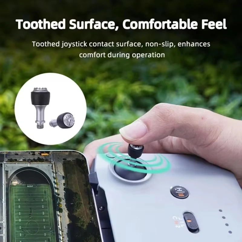 

Thumb Rocker Joystick for DJI Mini 4 Pro Air 3 Neo RC N1 RC N2 Remote Controller Aluminum Alloy Silicone Grip Stick Accessories