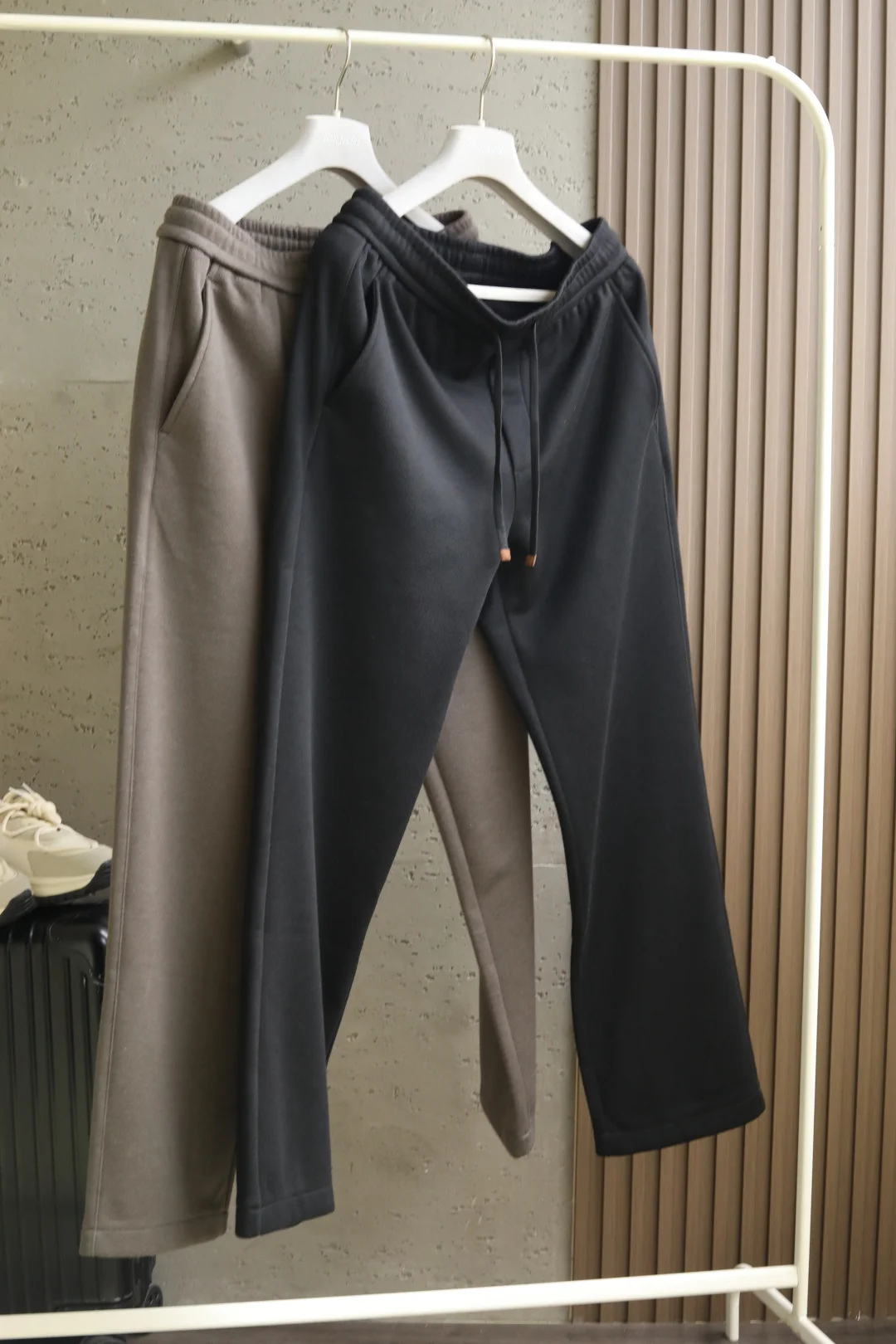 BC stretch elastane multi-fiber slacks