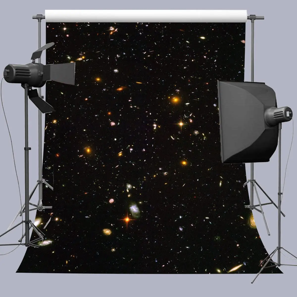 

Background Flashing Galaxy Stars Photography Backdrop Photo Studio Props Banner Poster