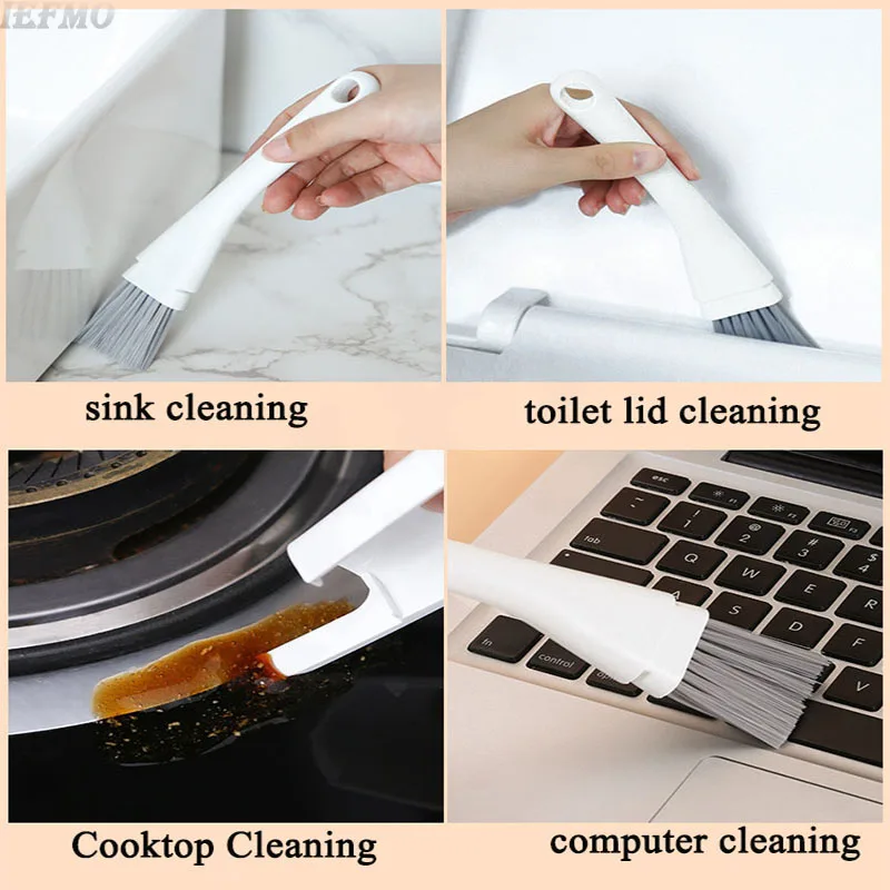 Window Groove Cleaning Brush Set Gap Cleaner Hard Bristled Brush Keyboard Home Cleaning Tool for Corner Sliding Door DustRemover